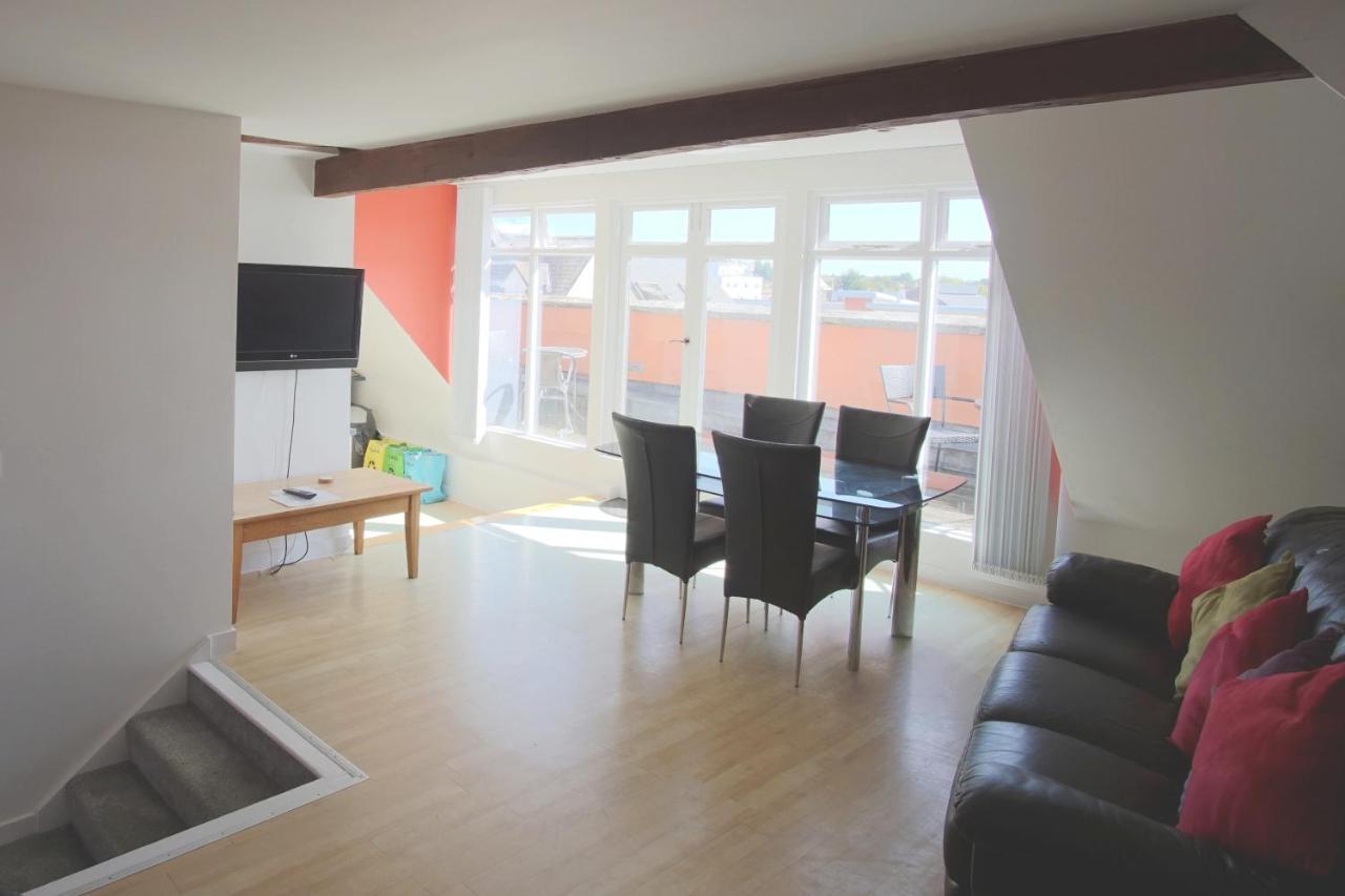 Stunning Central Exeter Apartment With Balcony And Fantastic View Exterior foto
